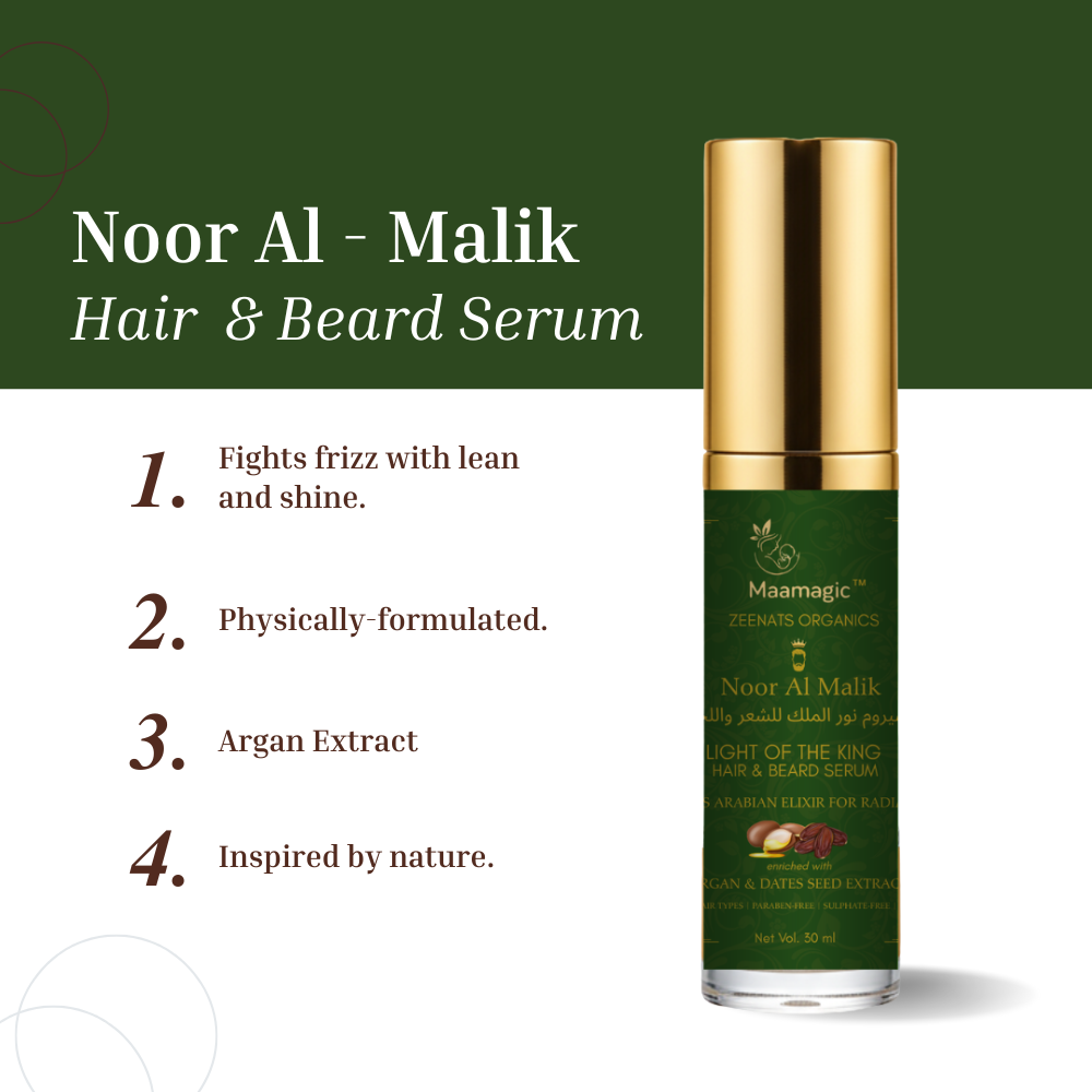 Noor-Al-Malik Hair & Beard Serum