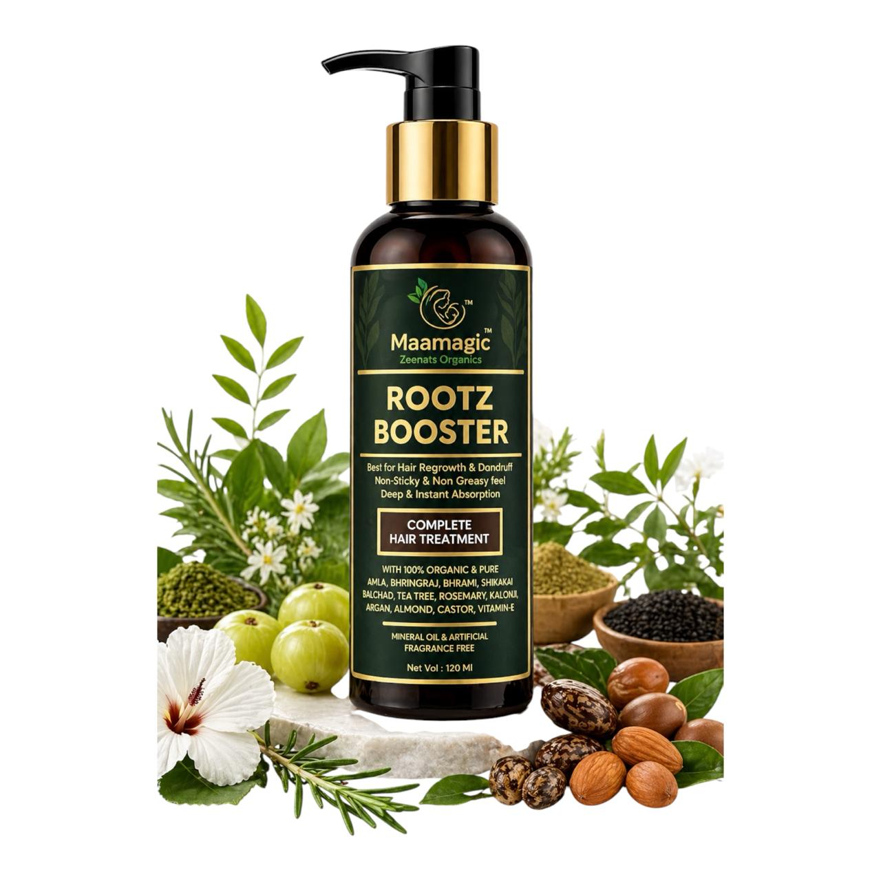 rootz booster hair oil
